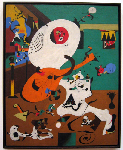 Dutch interior I, Joan Mir&oacute;